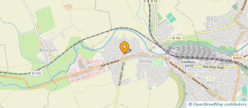 localisation de l'entreprise MONSIEUR KEVIN BECHET  MARS-LA-TOUR