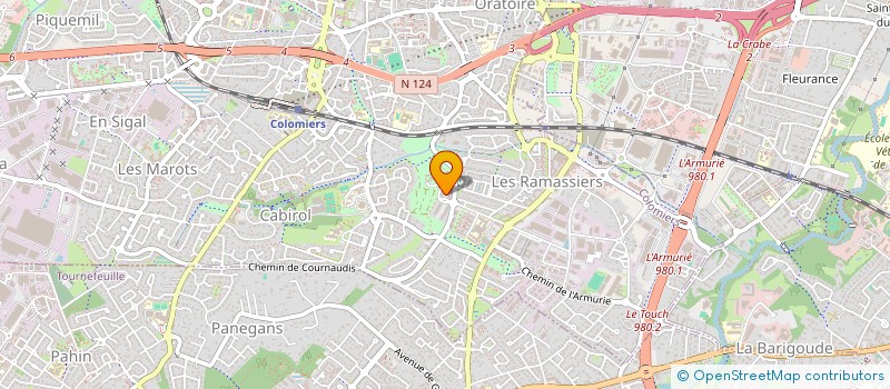 localisation de l'entreprise MONSIEUR KEVIN BELLECHASSE à COLOMIERS