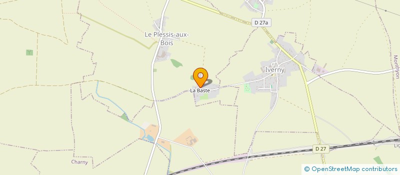 localisation de l'entreprise MONSIEUR KEVIN BELTRAMI  LE PLESSIS-AUX-BOIS