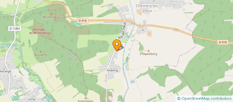 localisation de l'entreprise MONSIEUR KEVIN BENAISSA  CHEMERY-LES-DEUX