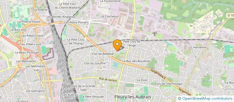 localisation de l'entreprise MONSIEUR KEVIN BENARD à FLEURY-LES-AUBRAIS