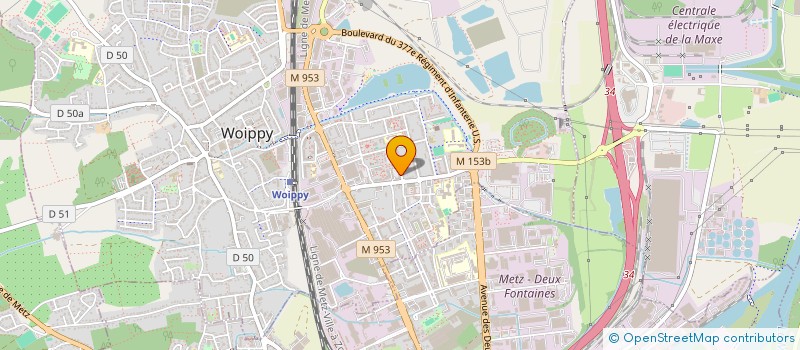 localisation de l'entreprise MONSIEUR KEVIN BENTZ  WOIPPY