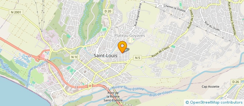localisation de l'entreprise MONSIEUR KEVIN BERGIER à SAINT-LOUIS