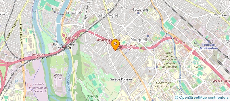 localisation de l'entreprise MONSIEUR KEVIN BERIC à TOULOUSE
