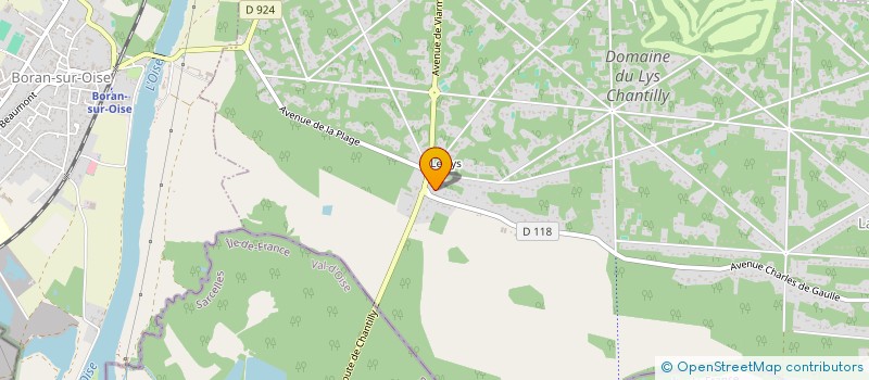 localisation de l'entreprise MONSIEUR KEVIN BERNARD  LAMORLAYE