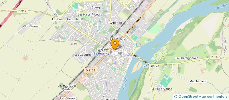 localisation de l'entreprise MONSIEUR KEVIN BERNARD à BEAUGENCY