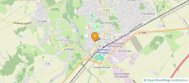 localisation de l'entreprise MONSIEUR KEVIN BERNARDIN à MEXIMIEUX