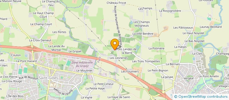 localisation de l'entreprise MONSIEUR KEVIN BERTHELOT  PACE