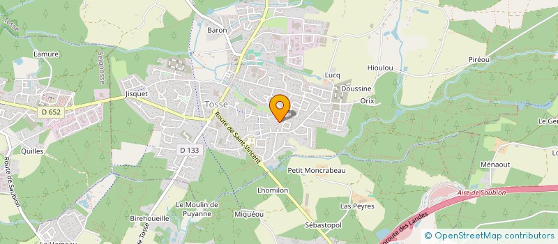 localisation de l'entreprise MONSIEUR KEVIN BERTHELOT  TOSSE