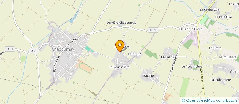 localisation de l'entreprise MONSIEUR KEVIN BERTON  CHABOURNAY