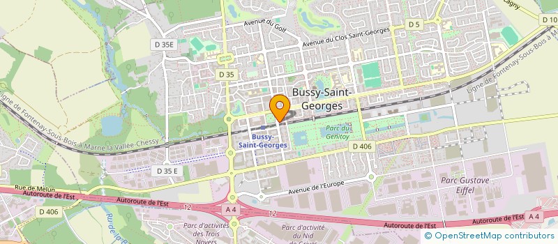 localisation de l'entreprise MONSIEUR KEVIN BERTRAND  CHANTELOUP-EN-BRIE