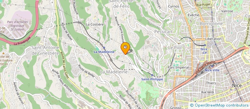 localisation de l'entreprise MONSIEUR KEVIN BERTRAND à NICE
