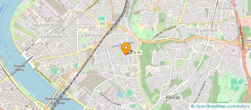 localisation de l'entreprise MONSIEUR KEVIN BERTRAND  FLOIRAC