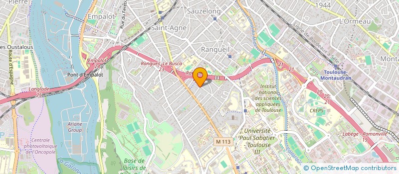 localisation de l'entreprise MONSIEUR KEVIN BERTRANET à TOULOUSE