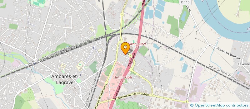 localisation de l'entreprise MONSIEUR KEVIN BETTIOL à AMBARES-ET-LAGRAVE