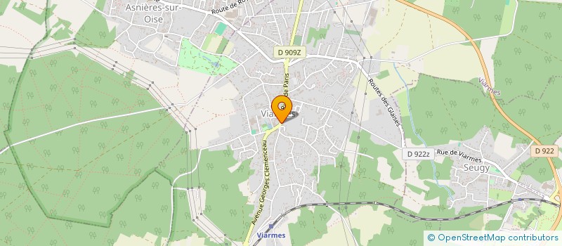 localisation de l'entreprise MONSIEUR KEVIN BEUGIN  VIARMES