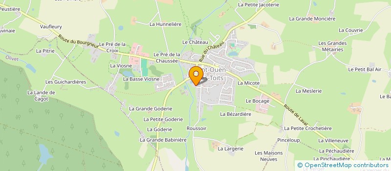 localisation de l'entreprise MONSIEUR KEVIN BEUNECHE  SAINT-OUEN-DES-TOITS