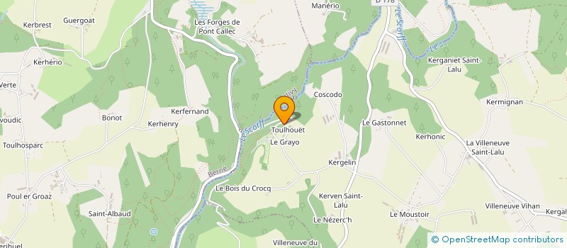 localisation de l'entreprise MONSIEUR KEVIN BICHON à VANNES