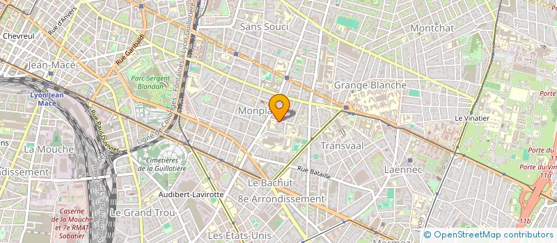 localisation de l'entreprise MONSIEUR KEVIN BIESSY  LYON