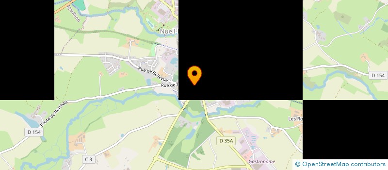 localisation de l'entreprise MONSIEUR KEVIN BIGOT  NUEIL-LES-AUBIERS