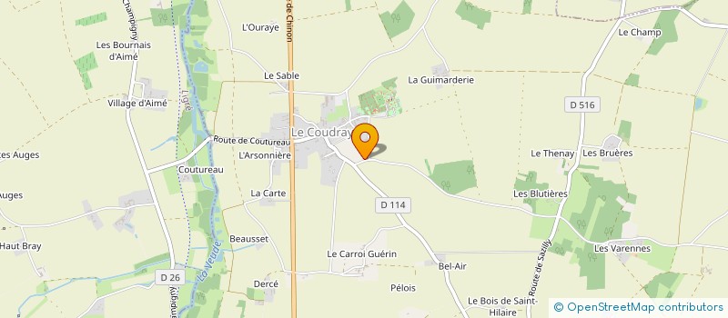 localisation de l'entreprise MONSIEUR KEVIN BIGOT  LEMERE