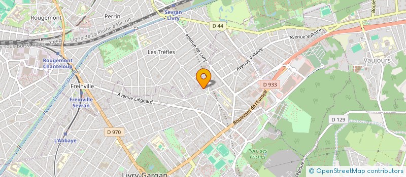 localisation de l'entreprise MONSIEUR KEVIN BILIOUX  LIVRY-GARGAN