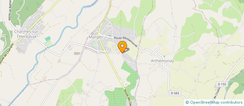 localisation de l'entreprise MONSIEUR KEVIN BILLON  MARGES