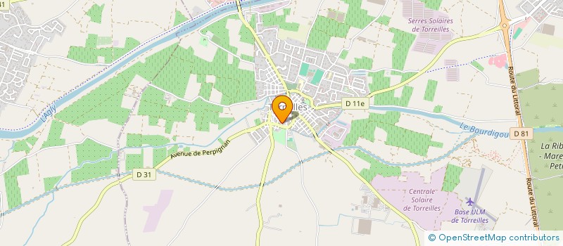 localisation de l'entreprise MONSIEUR KEVIN BIO  TORREILLES