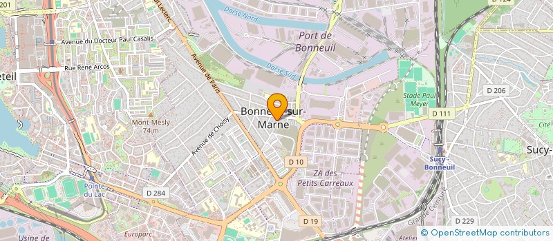 localisation de l'entreprise MONSIEUR KEVIN BLANCHARD à BONNEUIL-SUR-MARNE