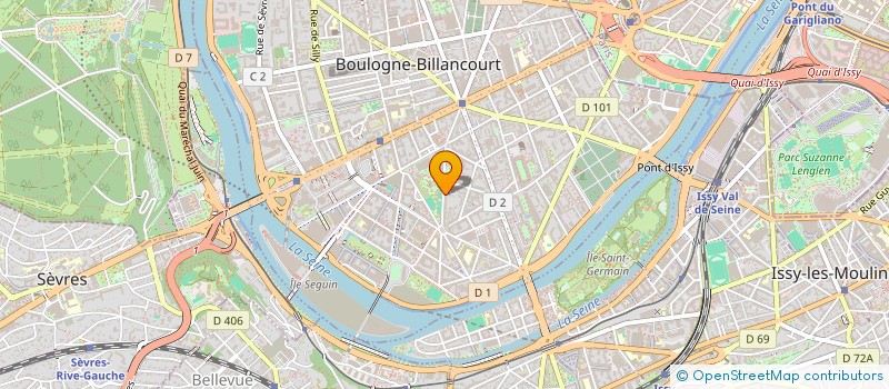 localisation de l'entreprise MONSIEUR KEVIN BLANKEN à BOULOGNE-BILLANCOURT