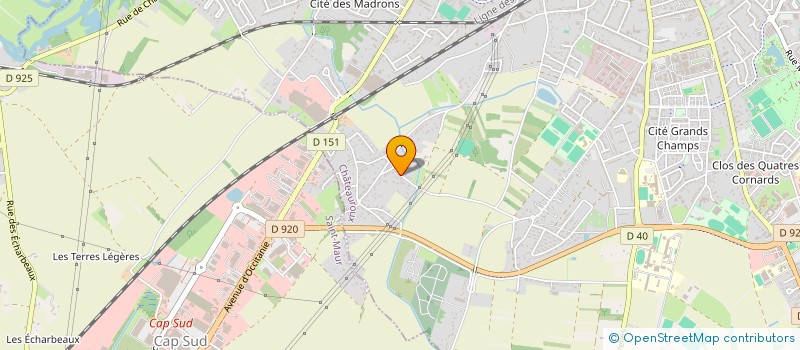 localisation de l'entreprise MONSIEUR KEVIN BLASKIEWCZ à CHATEAUROUX