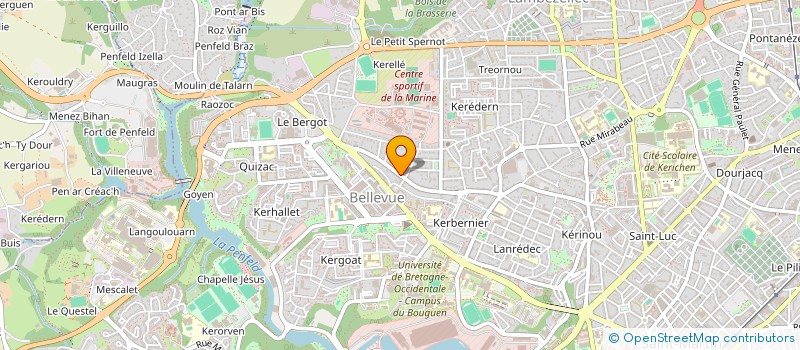 localisation de l'entreprise MONSIEUR KEVIN BLOCH à BREST