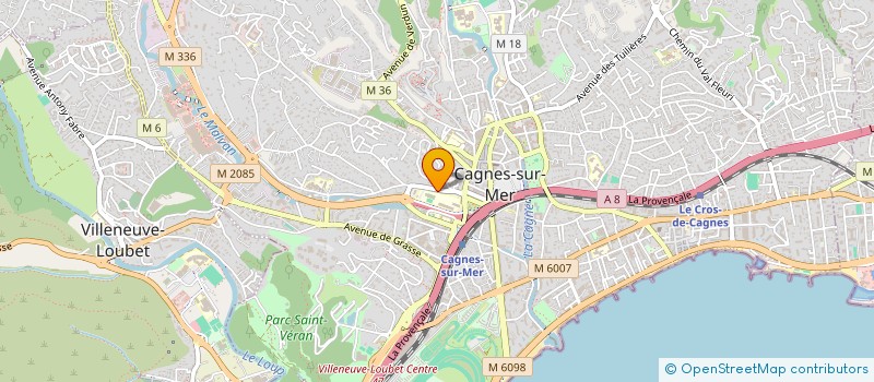 localisation de l'entreprise MONSIEUR KEVIN BLOIS à CAGNES-SUR-MER