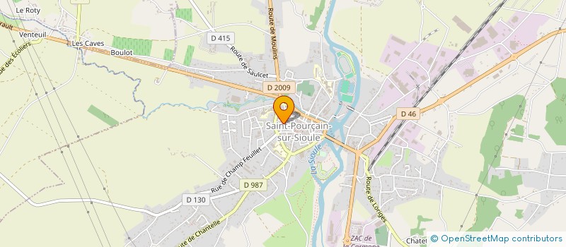 localisation de l'entreprise MONSIEUR KEVIN BOAN à SAINT-POURCAIN-SUR-SIOULE