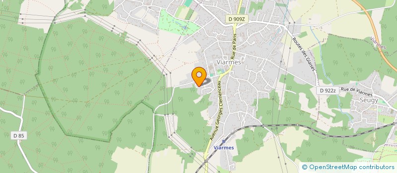 localisation de l'entreprise MONSIEUR KEVIN BOITEL  VIARMES