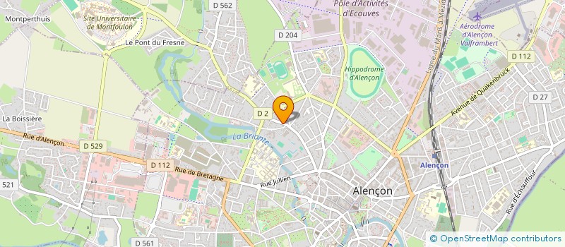 localisation de l'entreprise MONSIEUR KEVIN BONDAREFF à ALENCON