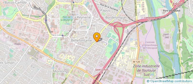 localisation de l'entreprise MONSIEUR KEVIN BONHOURE  TOULOUSE