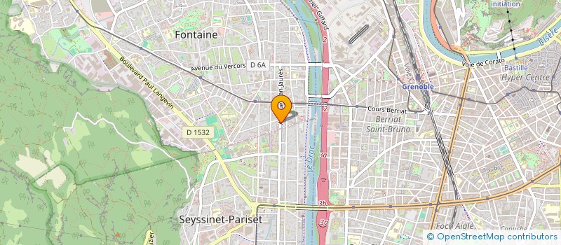 localisation de l'entreprise MONSIEUR KEVIN BONIFACE  FONTAINE