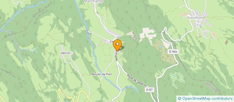 localisation de l'entreprise MONSIEUR KEVIN BORNAREL  MARCHAMP