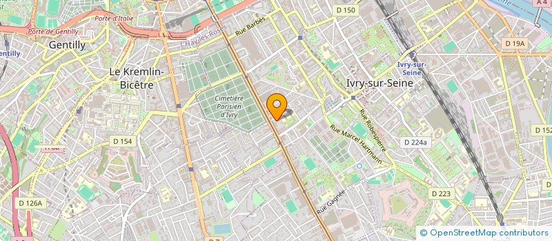 localisation de l'entreprise MONSIEUR KEVIN BOTENDE GOMA  IVRY-SUR-SEINE