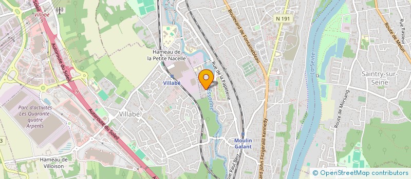 localisation de l'entreprise MONSIEUR KEVIN BOTIANG PENDA à CORBEIL-ESSONNES
