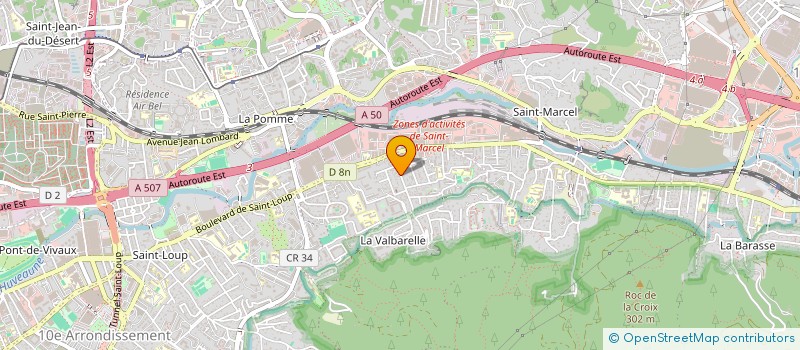 localisation de l'entreprise MONSIEUR KEVIN BOTTERO à MARSEILLE