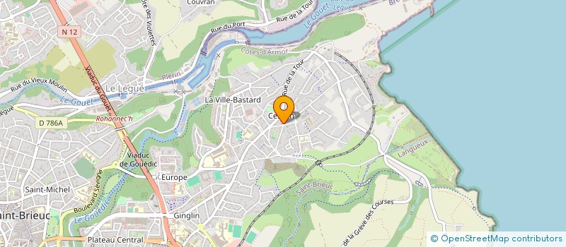 localisation de l'entreprise MONSIEUR KEVIN BOTTO à SAINT-BRIEUC