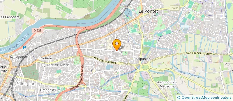 localisation de l'entreprise MONSIEUR KEVIN BOUAPHANH  LE PONTET