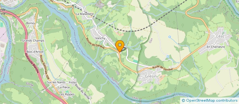 localisation de l'entreprise MONSIEUR KEVIN BOUCHOUX  LEAZ