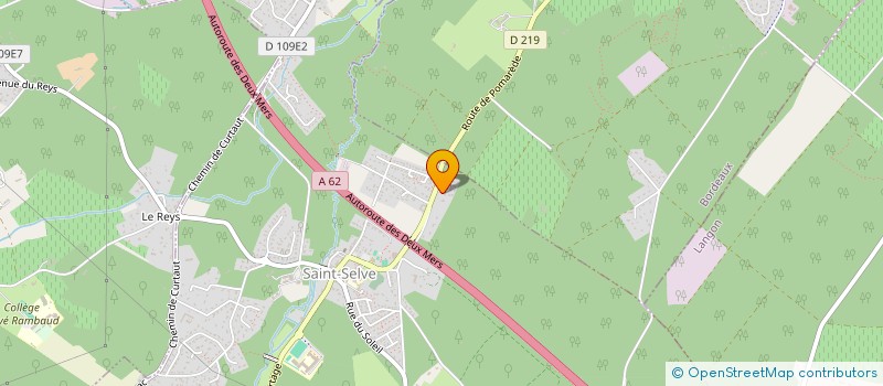 localisation de l'entreprise MONSIEUR KEVIN BOUDARD  SAINT-SELVE