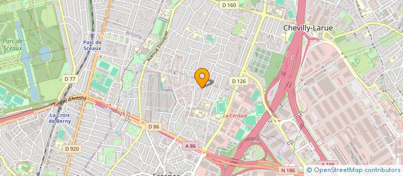 localisation de l'entreprise MONSIEUR KEVIN BOUDRE  FRESNES