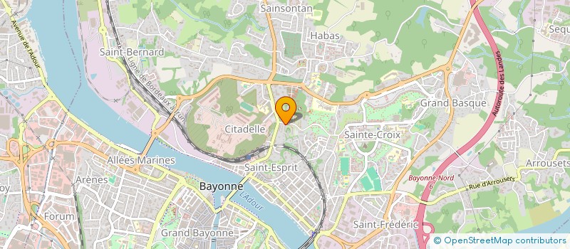 localisation de l'entreprise MONSIEUR KEVIN BOUGUE à BAYONNE
