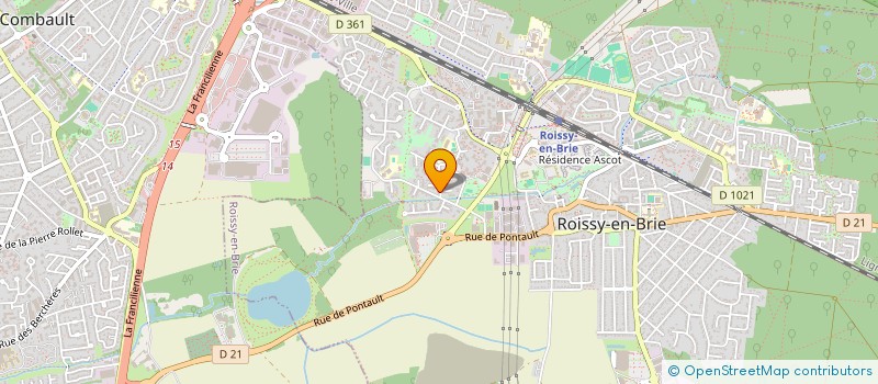 localisation de l'entreprise MONSIEUR KEVIN BOUILLON  ROISSY-EN-BRIE