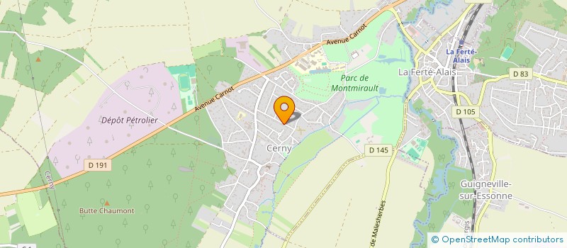 localisation de l'entreprise MONSIEUR KEVIN BOULAY  BOISSY-LE-CUTTE